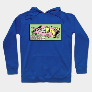 Comic Woman Is Down In The Dumps Hoodie